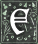 The letter E