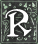 The letter R