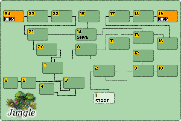 Map of Jungle