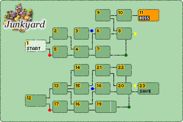 Map of Junkyard