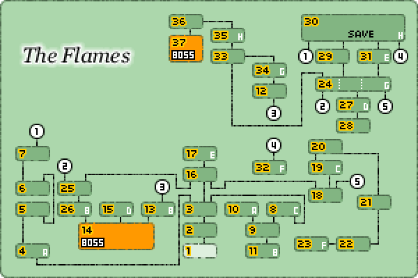 Map of The Flames